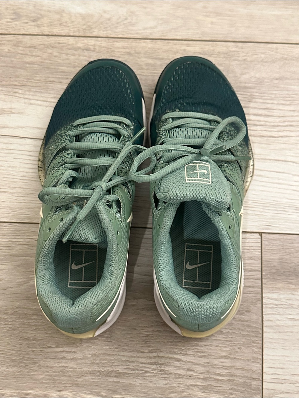 Nike Women's Green Mesh Running Shoes - Sage & Forest